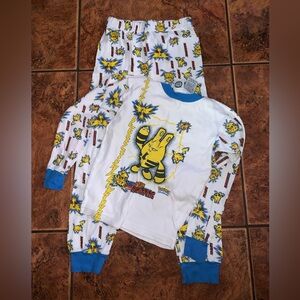Vintage Pokémon Nintendo Electric Pajama Set